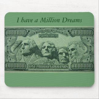 Millionaire wishes Mousepad