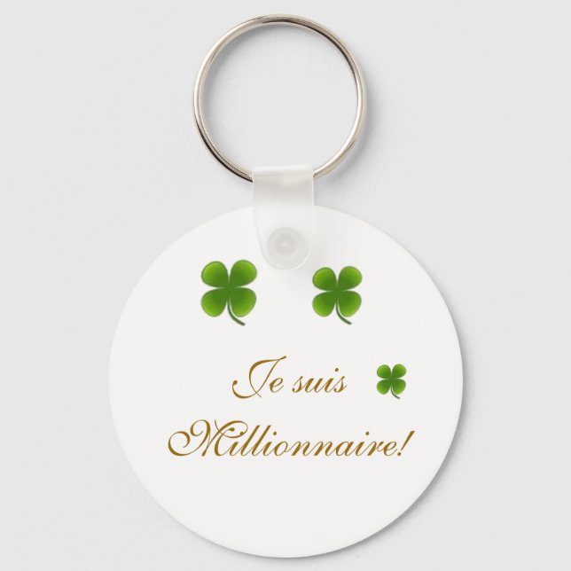 Millionnaire Keychain (Front)