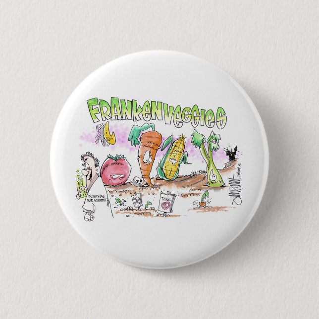 Millions Against Monsanto Pinback Button (Front)