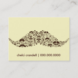 Millions of Mustaches Business Card