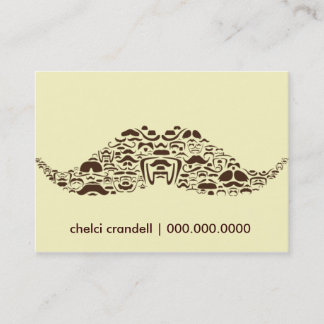 Millions of Mustaches Business Card