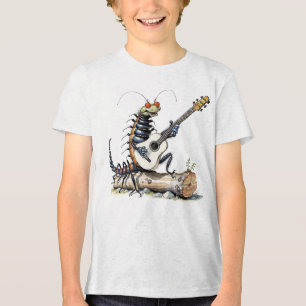 Millipede Guitarist Tri-Blend Shirt