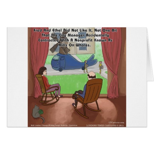 Mills On Whales Funny (Front Horizontal)