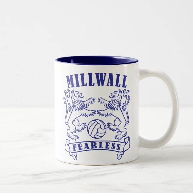 Millwall Fearless Two-Tone Coffee Mug (Right)