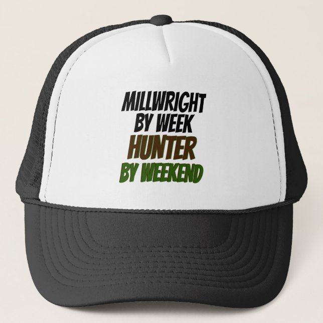 Millwright Hunter Trucker Hat (Front)