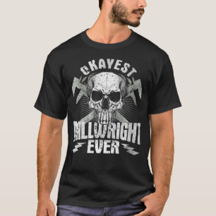 Millwright Image On Back Of Clothing _1 T-Shirt