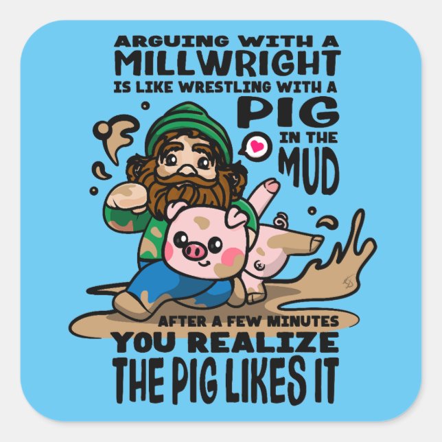 Millwright Sticker (Front)