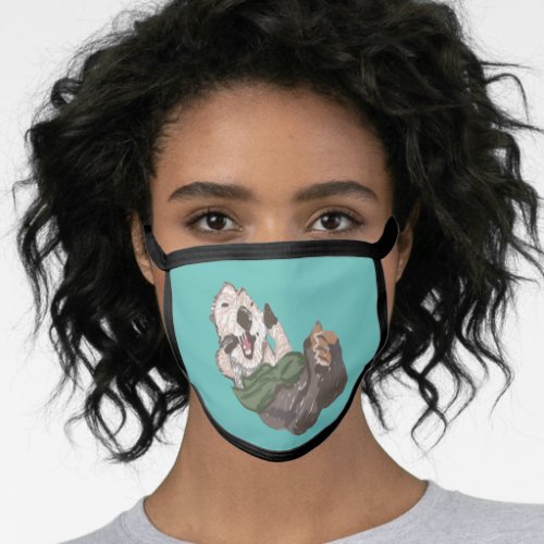 Milly The Sea Otter  Face Mask