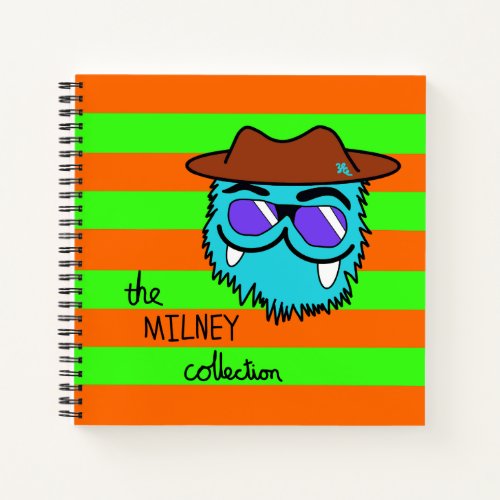 Milney the Cowboy Spiral Notebook _ FallAutumn