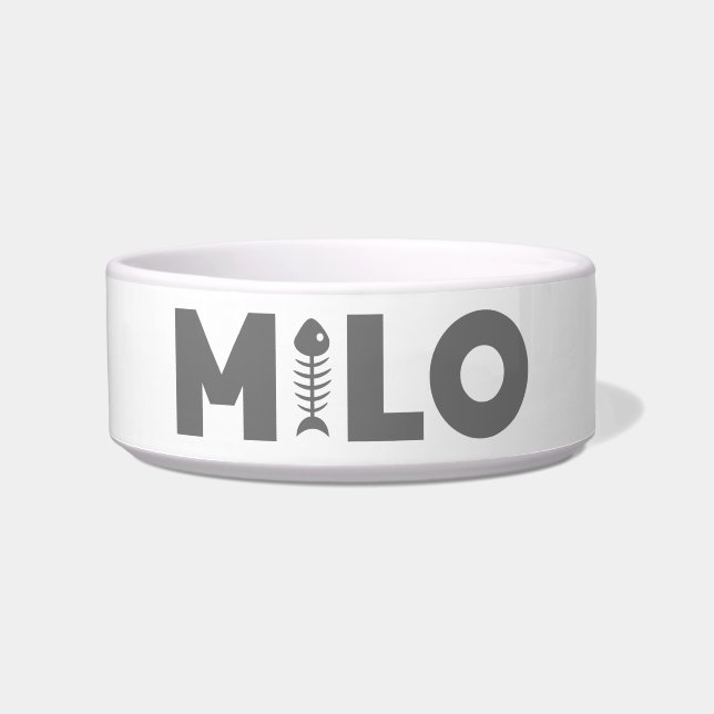 Milo Cat Bowl (Front)