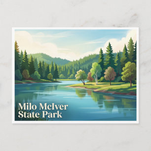 Milo McIver State Park Estacada Oregon Postcard