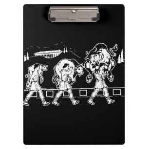 Milo of Croton And The Bull - Gym Motivational Clipboard