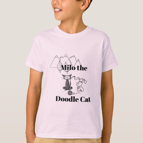 Milo the Doodle Cat T_Shirt