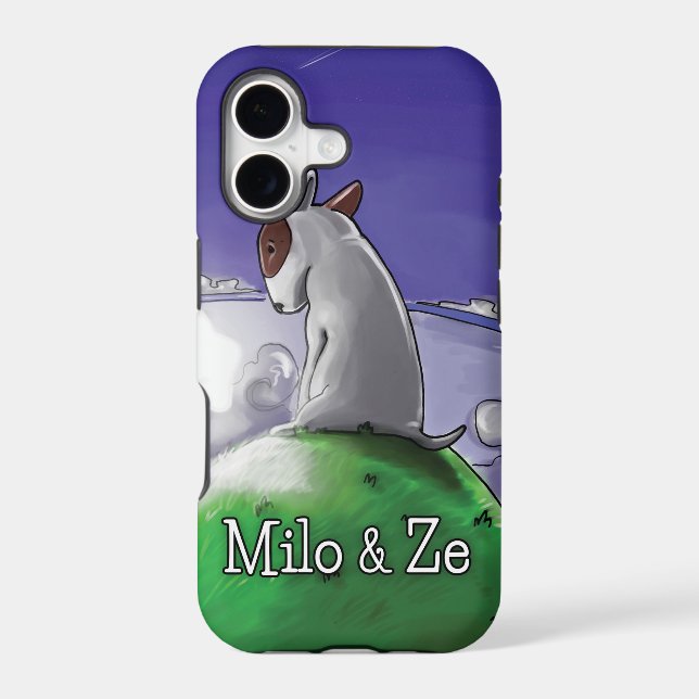 Milo & Ze Iphone Case (Back)