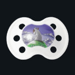Milo & Ze Pacifier<br><div class="desc">Merchandise featuring our award winning bull terrier Milo, from the illustrated children's book 'Milo & Ze: A Tale of Friendship'.</div>