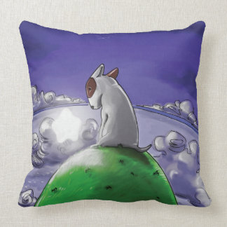 Milo & Ze Throw Pillow