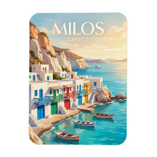 Milos Greece Magnet