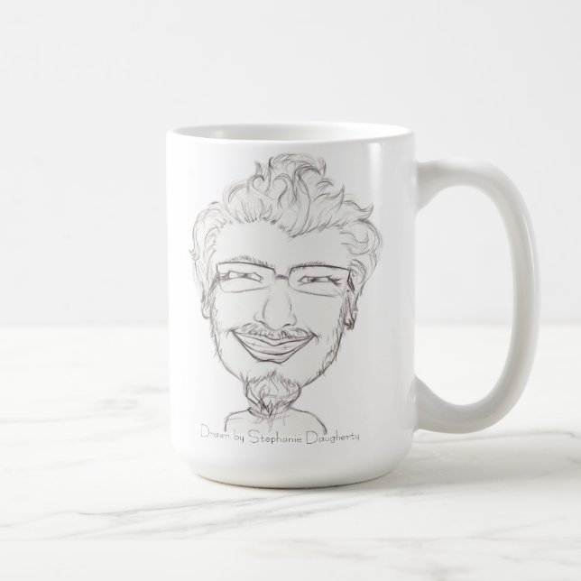 Milo's Mug on My Mug (Right)