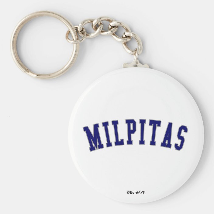 Milpitas Keychain