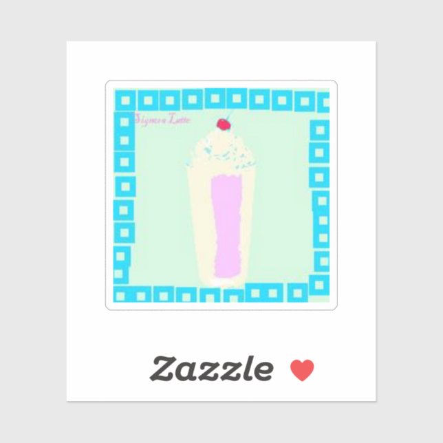milshake Signora Latte Sticker (Sheet)