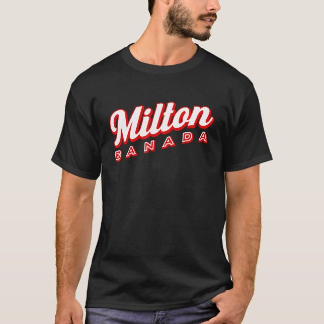 Milton Canada T-Shirt (Front)