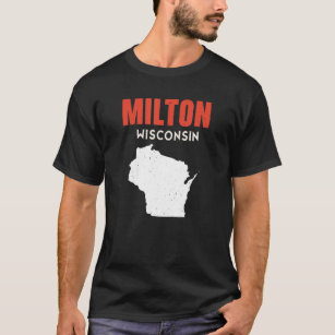 Milton USA State America Travel Montanan Helena T-Shirt