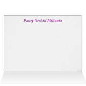 Miltonia hybrid orchid cards (Inside Horizontal (Top))