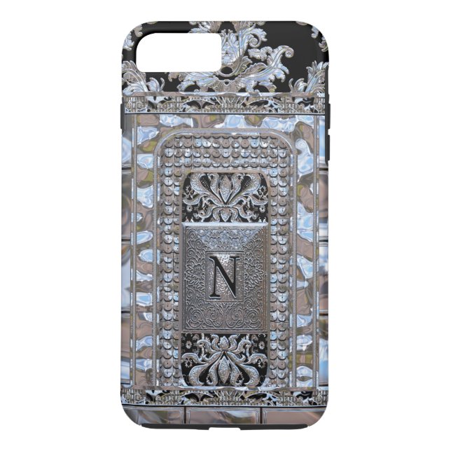 Miltonshire Vogue Monogram N Case-Mate iPhone Case (Back)