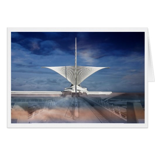 Milwaukee Art Museum (Calatrava) Cards (Front Horizontal)