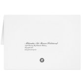 Milwaukee Art Museum (Calatrava) Cards (Back Horizontal)