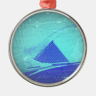 Milwaukee Art Museum Metal Ornament