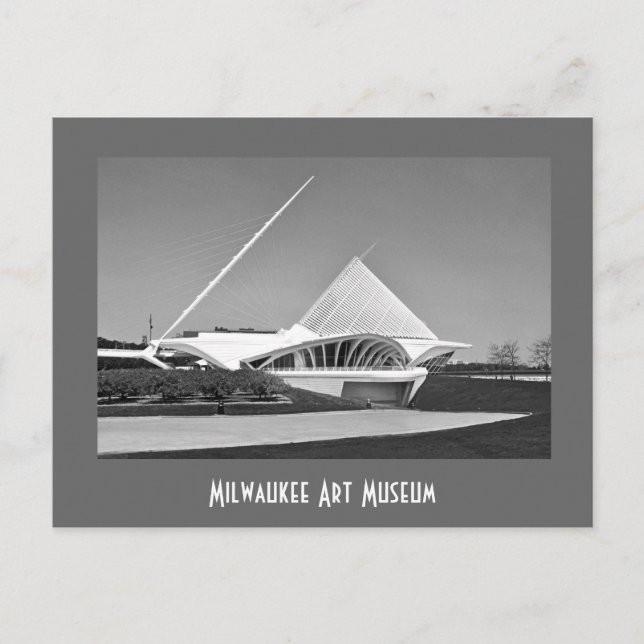 Milwaukee Art Museum Postcard (Front)