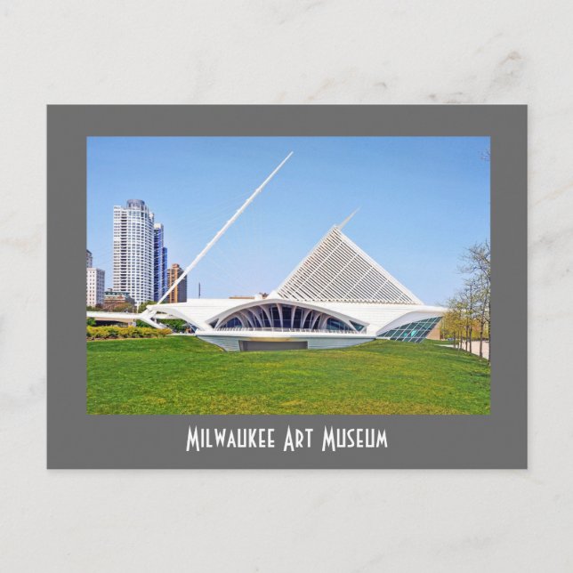 Milwaukee Art Museum Postcard (Front)