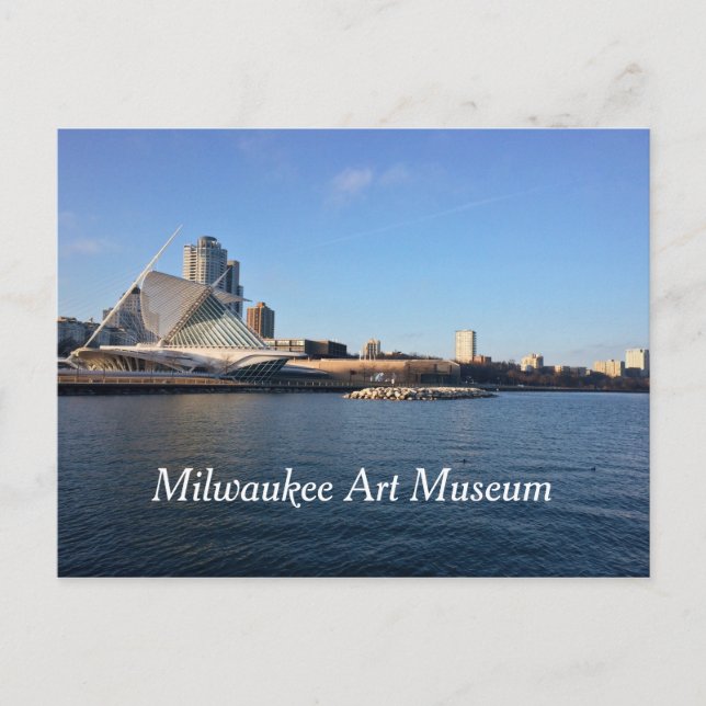 Milwaukee Art Museum Postcard (Front)
