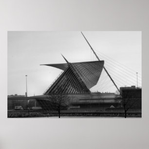Milwaukee Art Museum Poster