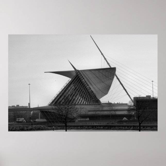 Milwaukee Art Museum Poster (Front)