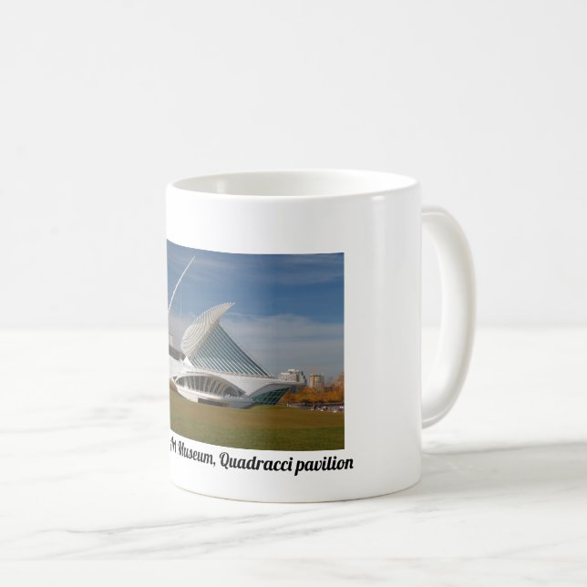Milwaukee Art Museum, Quadracci pavilion mug (Front Right)