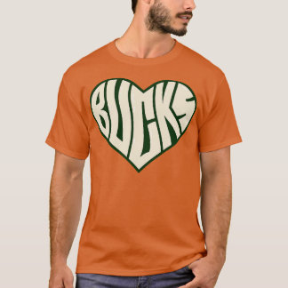 Milwaukee basketball warp text T-Shirt