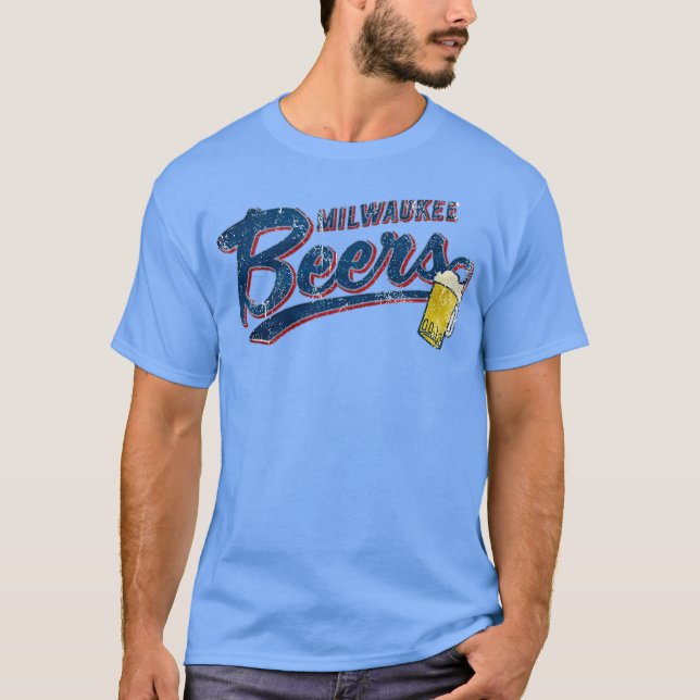 Milwaukee Beers Funny T-Shirt (Front)