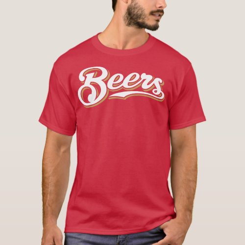 Milwaukee Beers Navy T_Shirt