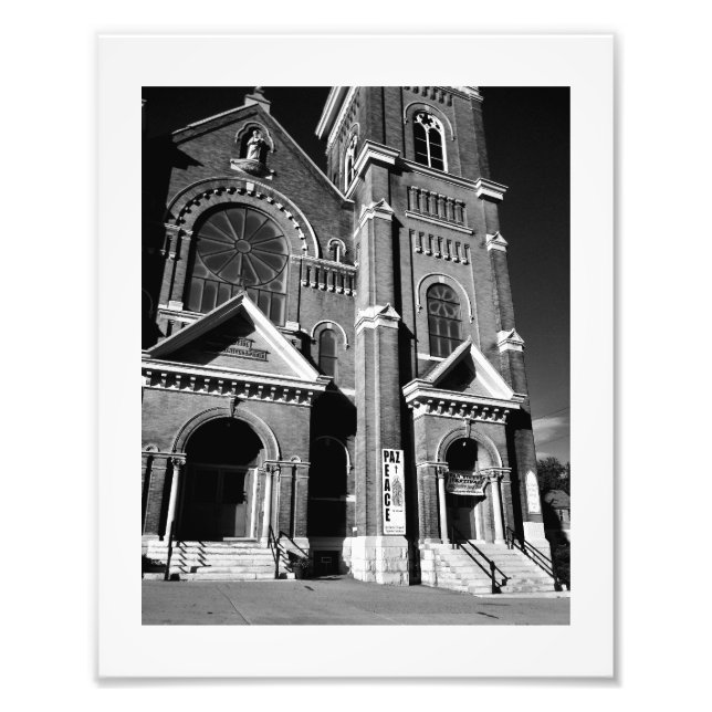 Milwaukee Church Photo Print (Front)