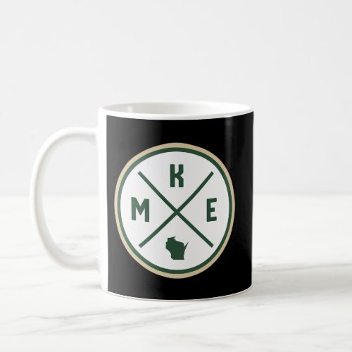 Milwaukee Circle Patch Green Coffee Mug