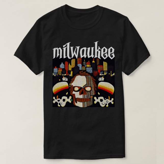 Milwaukee Halloween T-Shirt (Design Front)