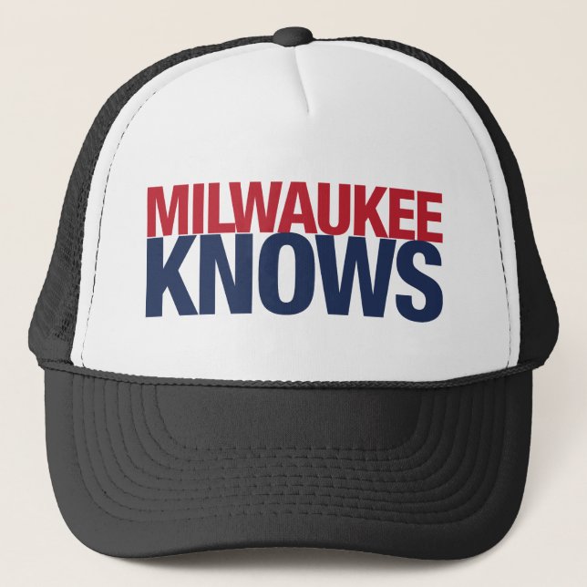 Milwaukee Knows Trucker Hat (Front)