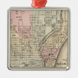 Milwaukee Metal Ornament
