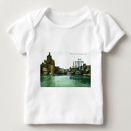 Milwaukee River, Milwaukee, Wisconsin Baby T-Shirt