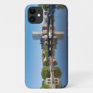milwaukee riverfront and state street bridge  iPhone 11 case