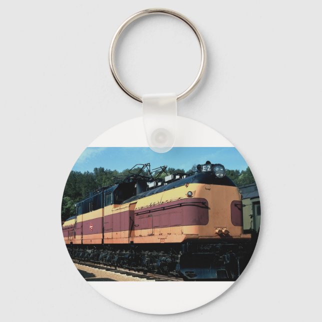 Milwaukee Road Bipolar electric Keychain (Front)