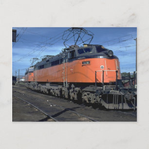 Milwaukee Road boxcab, electric Postcard