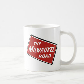 Milwaukee Road Railway Sign 2 Coffee Mug
